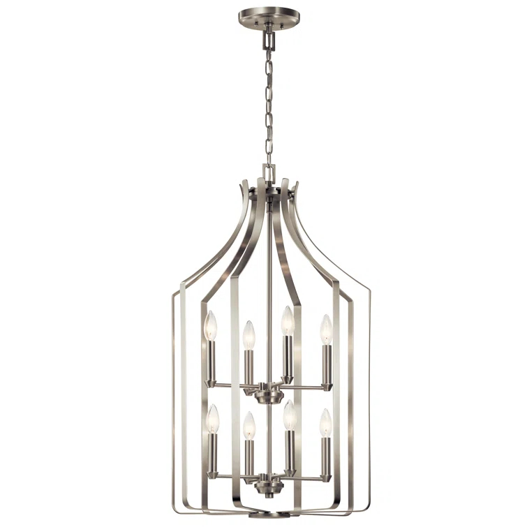 Mercuri 8 - Light Lantern Geometric Chandelier
