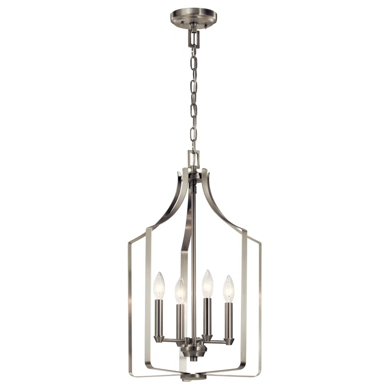 Mericle 4 - Light Lantern Geometric Chandelier