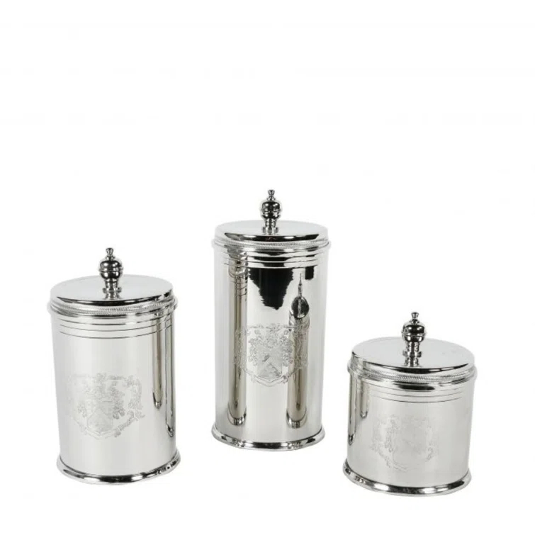 Gaston Metal Canister - Set of 3