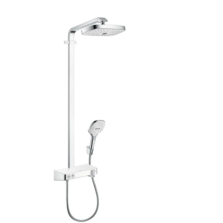 Ecostat Square Temperature Memory Thermostatic Valve Trim