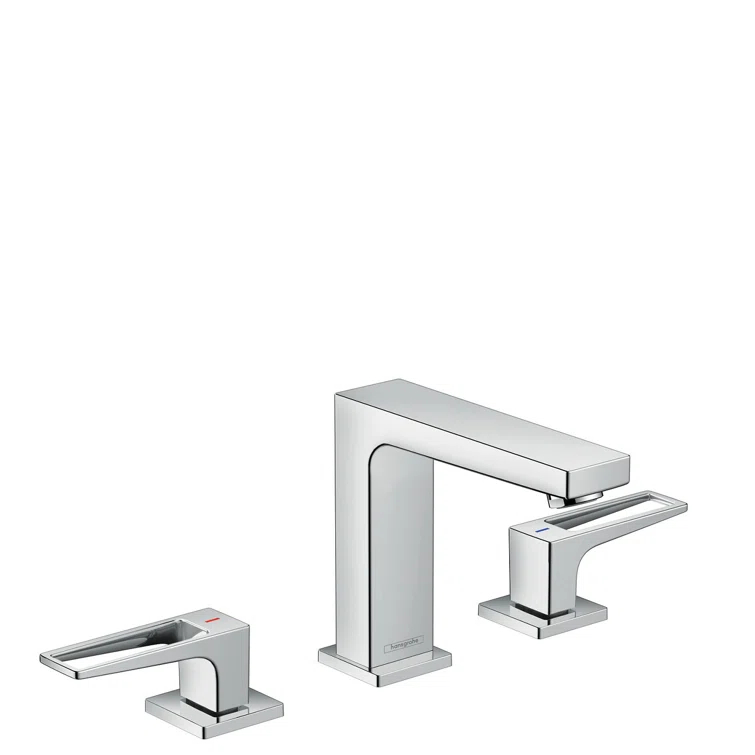 Metropol Low Flow Water Saving Widespread Bathroom Faucet