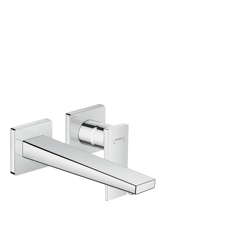 Metropol Low Flow Water Saving Wall Mounted Bathroom Faucet