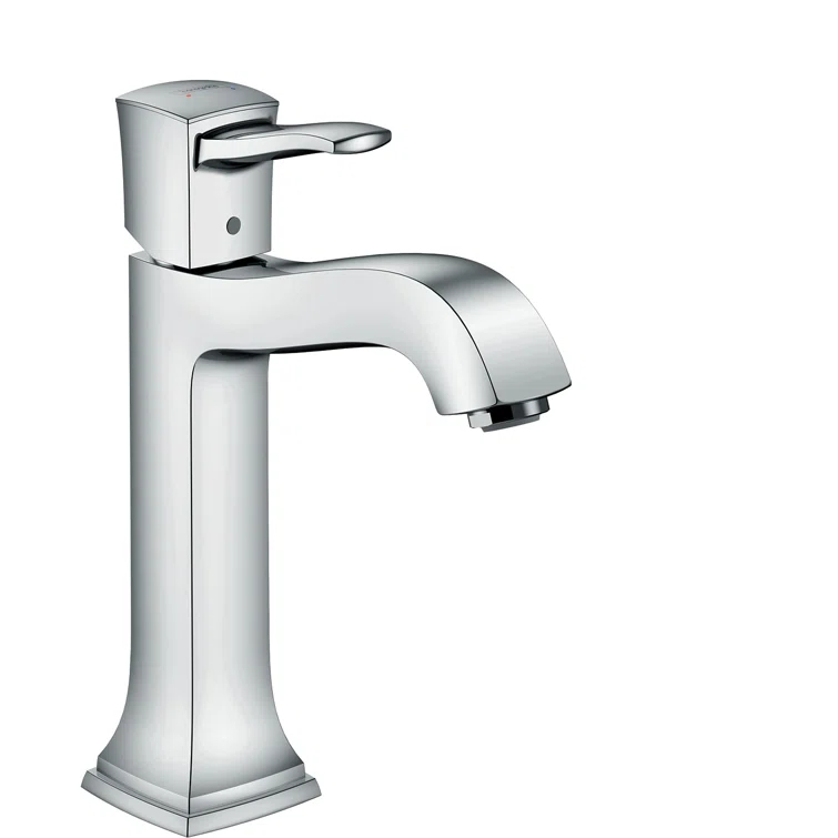 Hansgrohe Metropol Classic Single-Hole Faucet 160 with Drain Assembly, 1.2 GPM