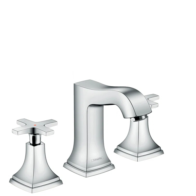 Metropol Classic Widespread Bathroom Faucet with Drain Assembly