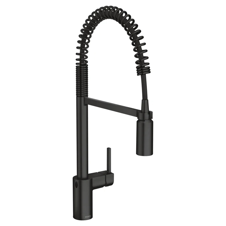 Moen Align MotionSense Wave Single Handle Spring Pulldown Kitchen Faucet with Power Clean Technology