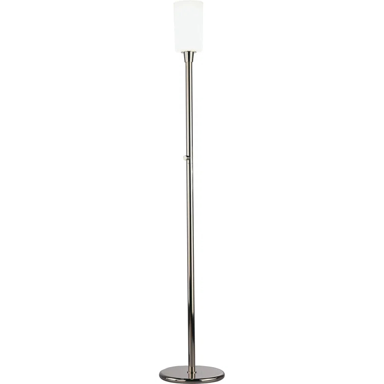 Robert Abbey Nina 70.5'' Polished Nickel Traditional Floor Lamp