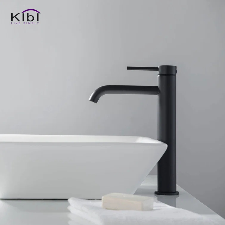 Circular Vessel Sink Faucet Single-handle Bathroom Faucet