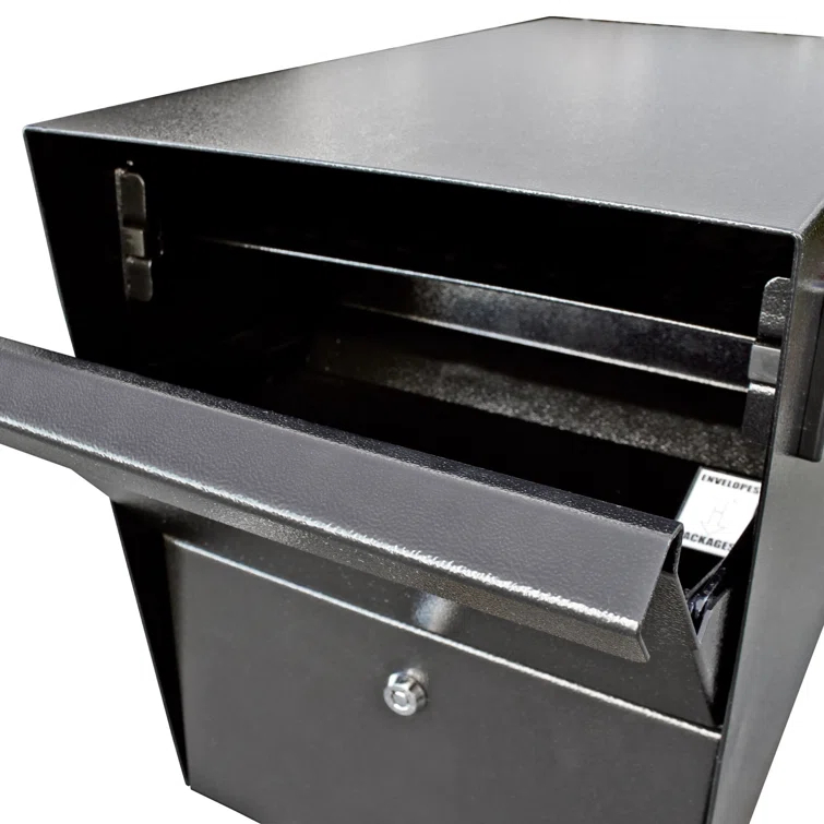 Package Master Locking Post Mounted Mailbox