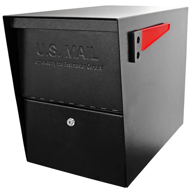 Package Master Locking Post Mounted Mailbox