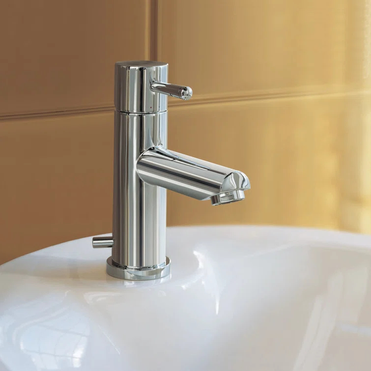 American Standard 2064101.002 Serin Single-Hole Single-handle Bathroom Faucet with Drain Assembly