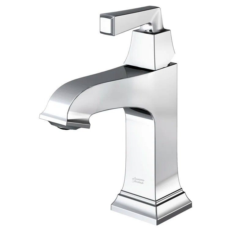 Town Square S Single-Hole Single-handle Bathroom Faucet with Drain Assembly