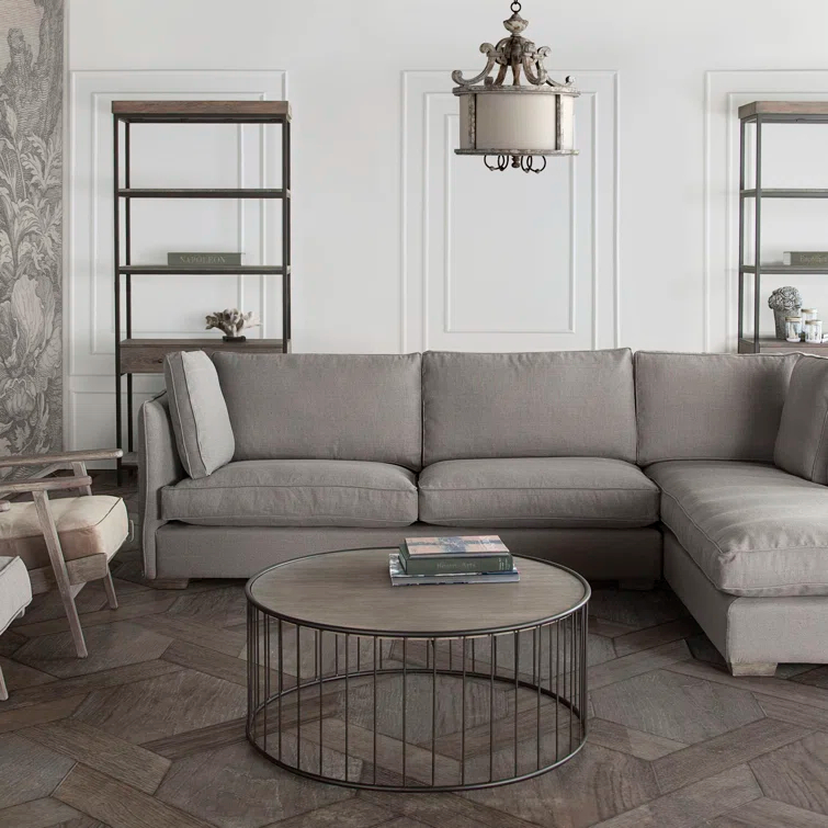 Diamond Sofa Gibson Solid Wood Top Single Coffee Table