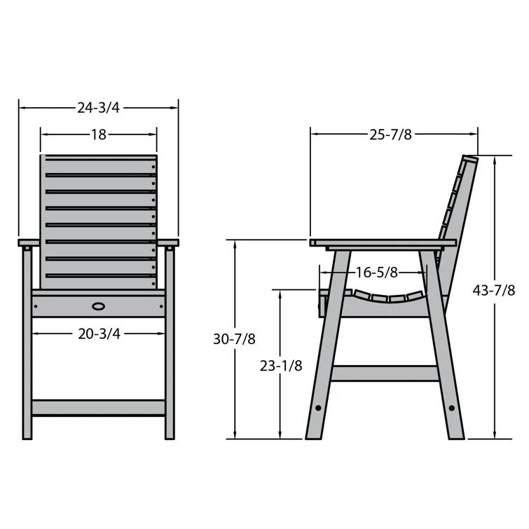 Angelyna Outdoor Dining Armchair