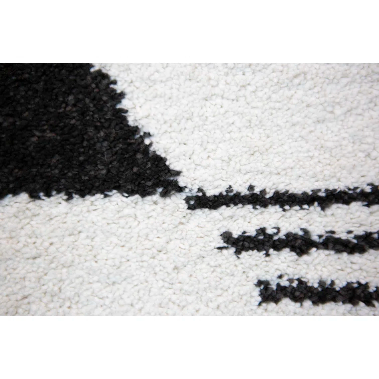 Elle Geometric Cream Area Rug