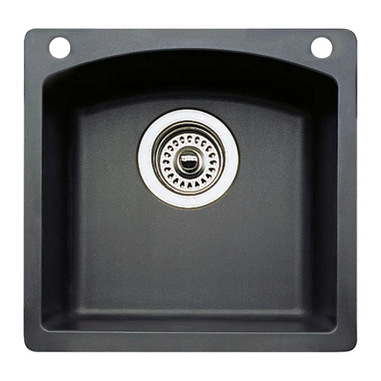 Blanco Diamond 15" L x 15" W Dual Mount Bar Sink 440204-2