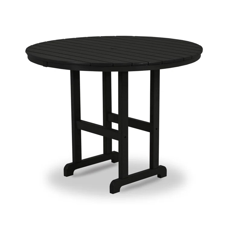 Round Farmhouse Counter Table