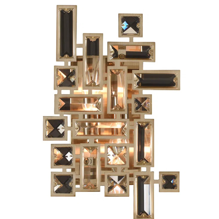 Vermeer Steel Flush Mounted Sconce