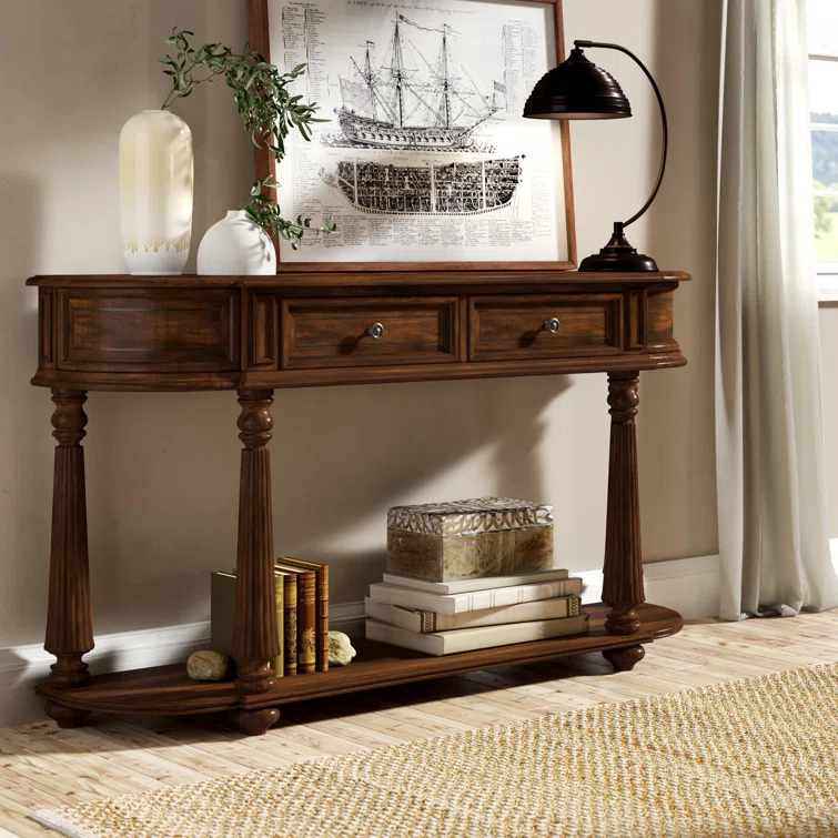 Leesburg 60'' Solid Wood Console Table