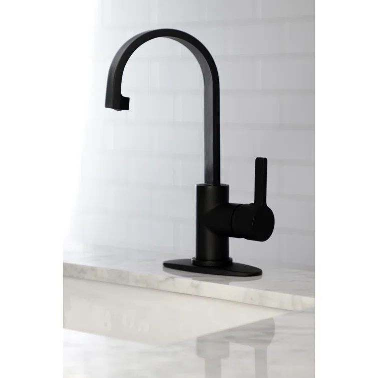 Kingston Brass Continental Single-Handle 1-Hole Deck Mount Bar Faucet