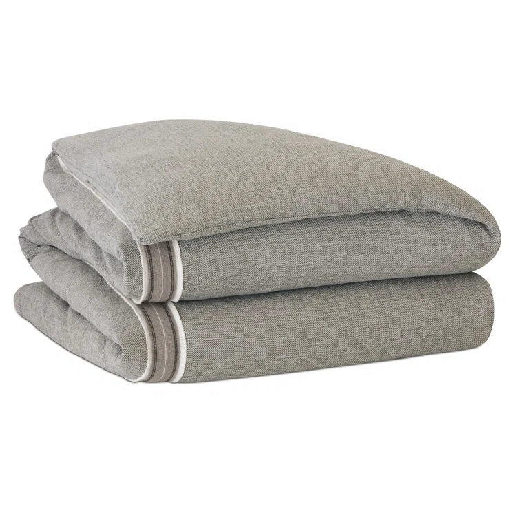 Bale Modern & Contemporary Cotton Blend Ikat Duvet Cover Set