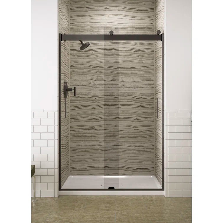 Levity 47.58" x 74" Bypass Shower Door with CleanCoat® Technology