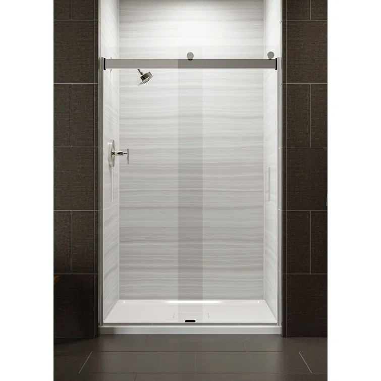 Levity 47.58" x 74" Bypass Shower Door with CleanCoat® Technology
