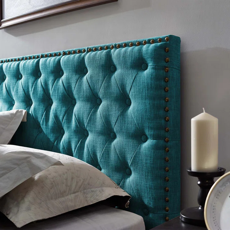 Modway Copper Grove Avdiivka Tufted Linen Headboard