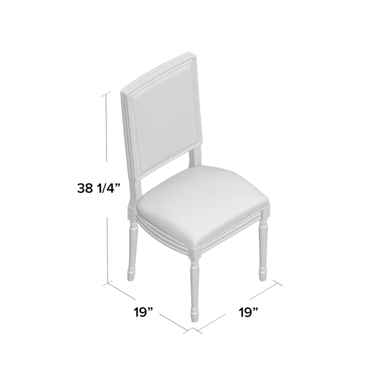Moneta 19.5'' H Upholstered Side Chair