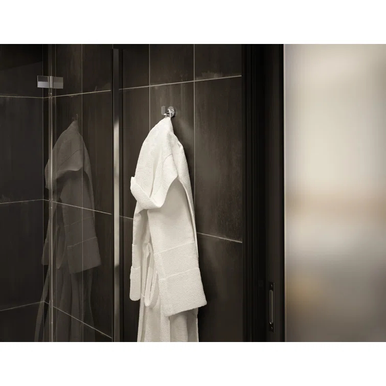 Dia Wall Mounted Robe Hook with Installation Hardware