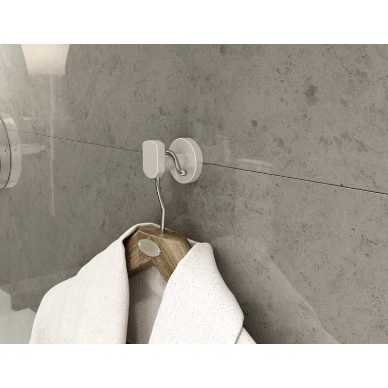 Dia Wall Mounted Robe Hook with Installation Hardware