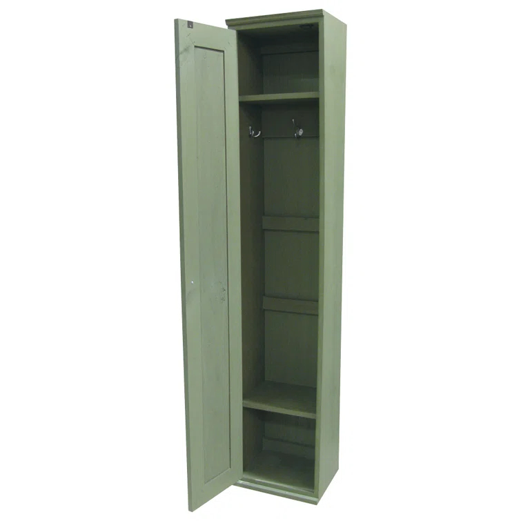 Solid Wood 1 - Tier 14'' Home Locker