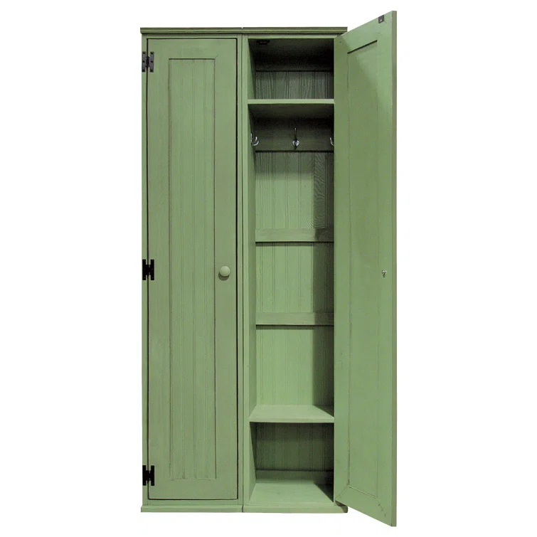 Solid Wood 1 - Tier 14'' Home Locker