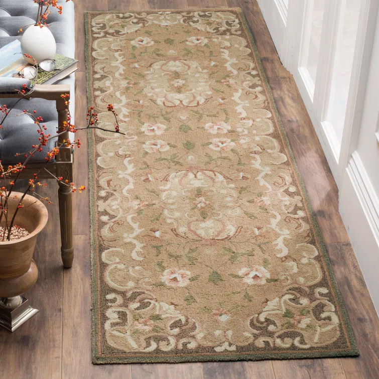 Taran Hand Hooked Performance Oriental Rug