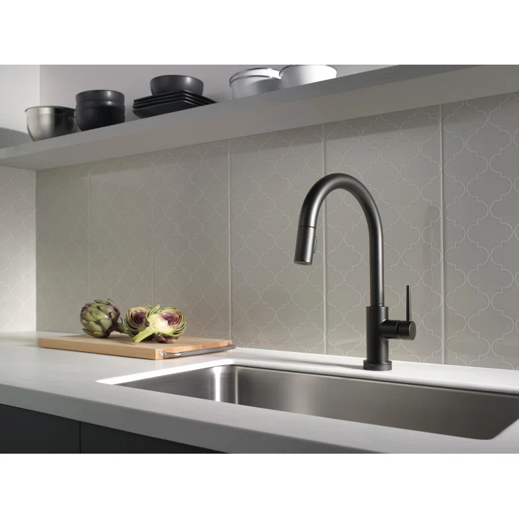 Trinsic Pull Down Sprayer Touch and Voice Control Kitchen Sink Faucet, Touch Control Kitchen Faucet