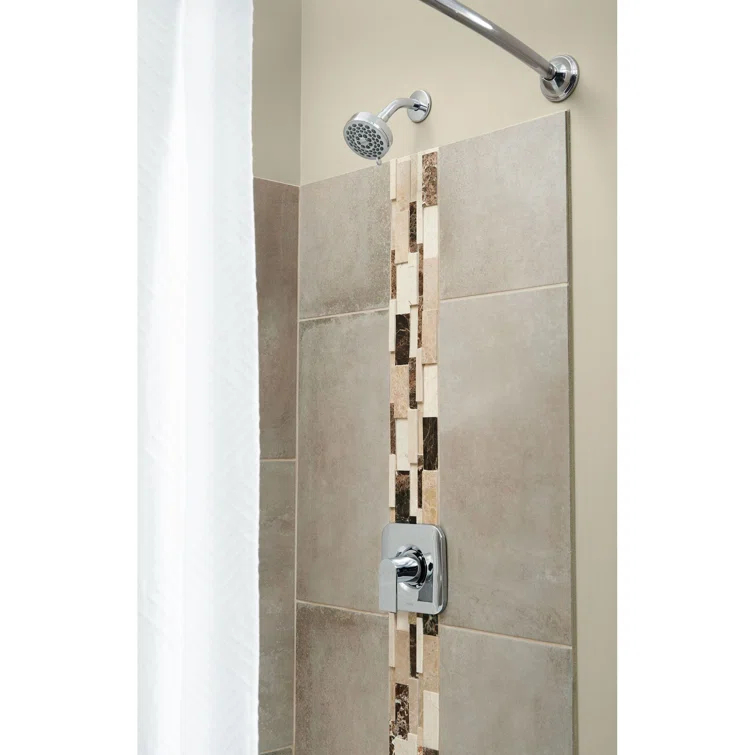 Moen Genta LX Posi-Temp Pressure Balancing Eco-Performance Modern Shower Only Trim, Valve Required