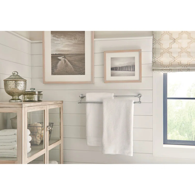 Belfield Bathroom Double 24 Wall Mounted Towel Bar