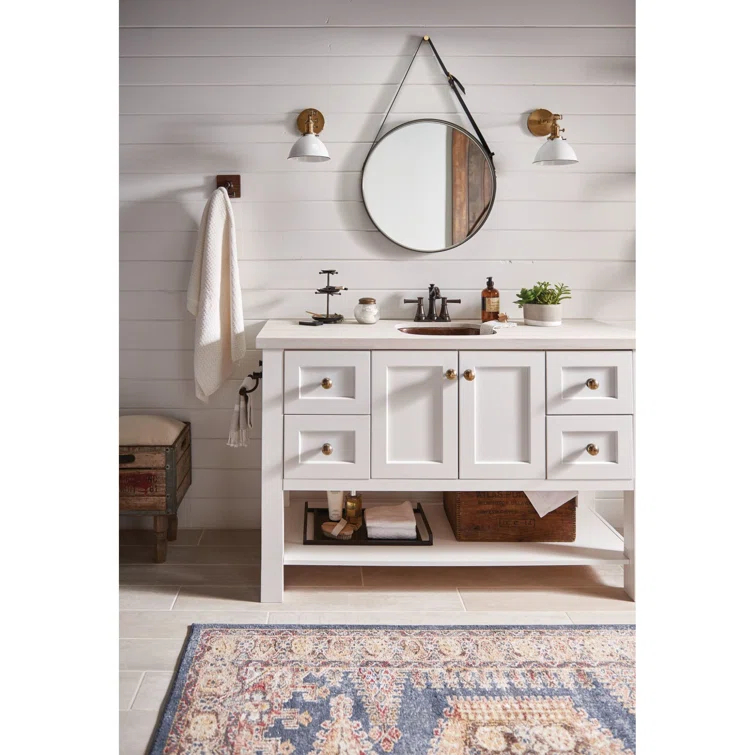 Belfield Bathroom 9" Wall Mounted Towel Bar