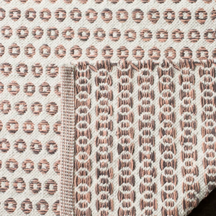 Church Street Hand Woven Cotton Geometric Rug