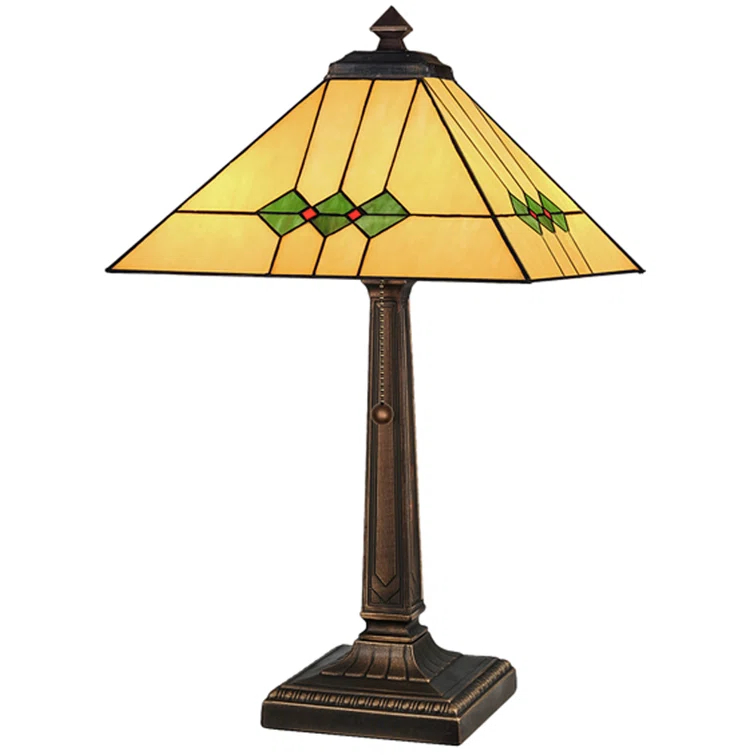 Meyda Lighting 22'H Martini Mission Table Lamp, Ha 59 Flame - 27855