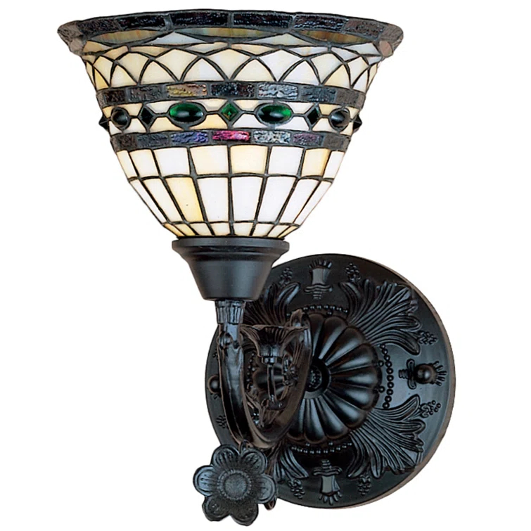 Meyda Lighting 8"W Tiffany Roman 1 LT Wall Sconce.602 27390