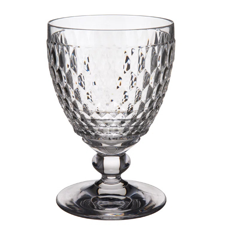 Villeroy & Boch Boston Colored Lead Free Crystal Goblet Set