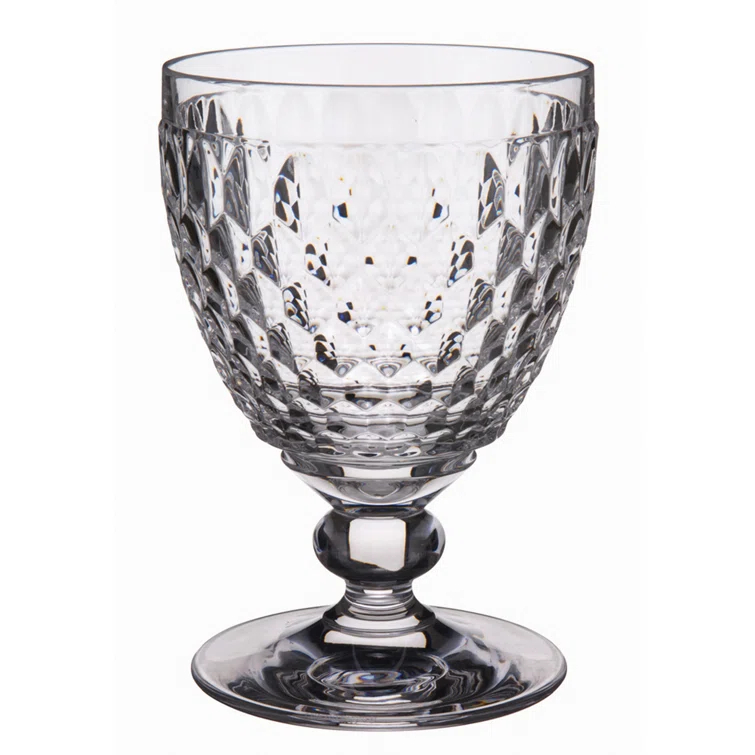 Villeroy & Boch Boston Colored Lead Free Crystal Goblet Set