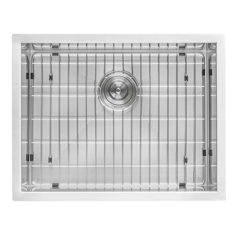 Ruvati 21" x 18" x 12" Deep Laundry Utility Sink Undermount 16 Gauge Stainless Steel