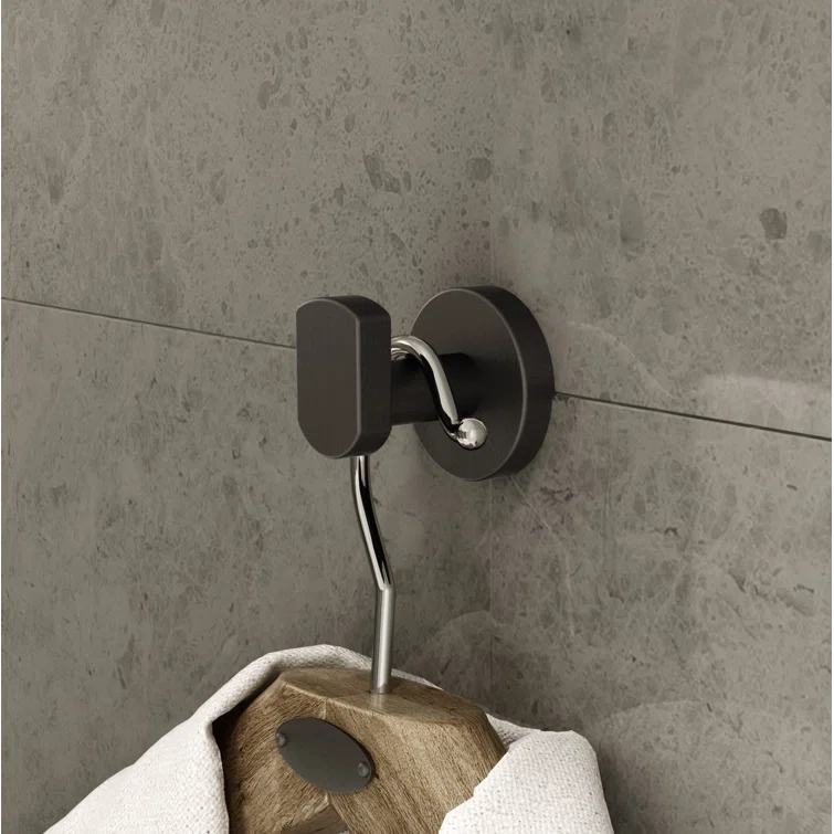 Dia Wall Mounted Robe Hook with Installation Hardware