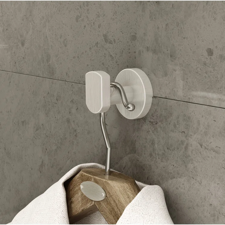 Dia Wall Mounted Robe Hook with Installation Hardware