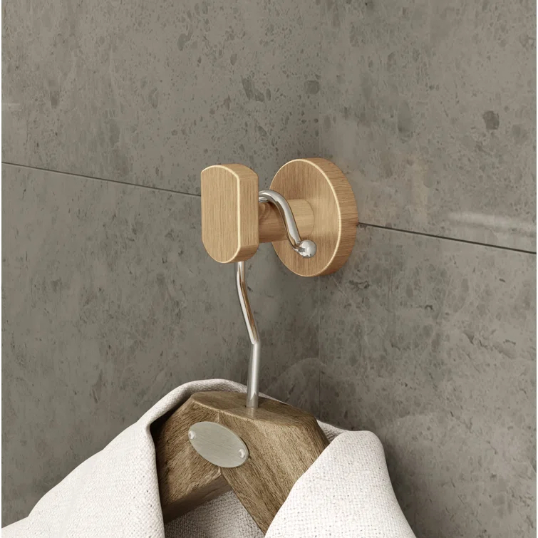 Dia Wall Mounted Robe Hook with Installation Hardware