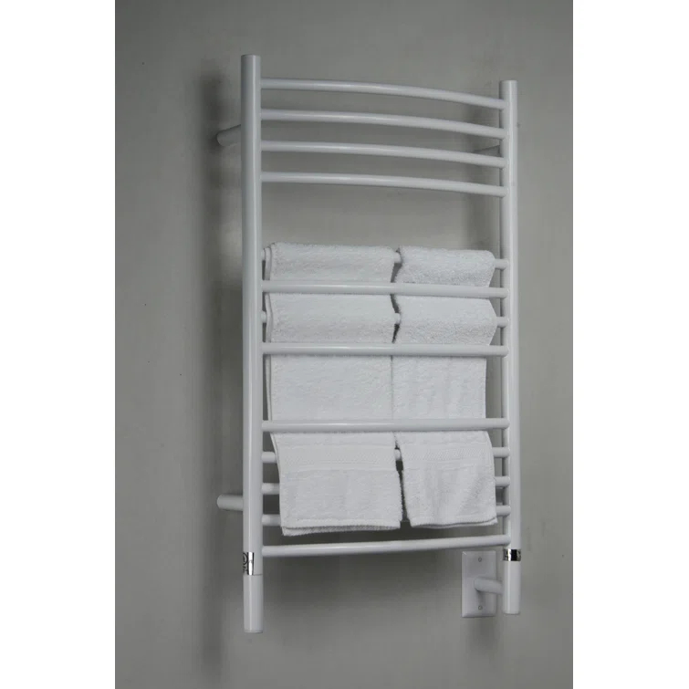 Jeeves Wall Mount Electric C Curved Towel Warmer