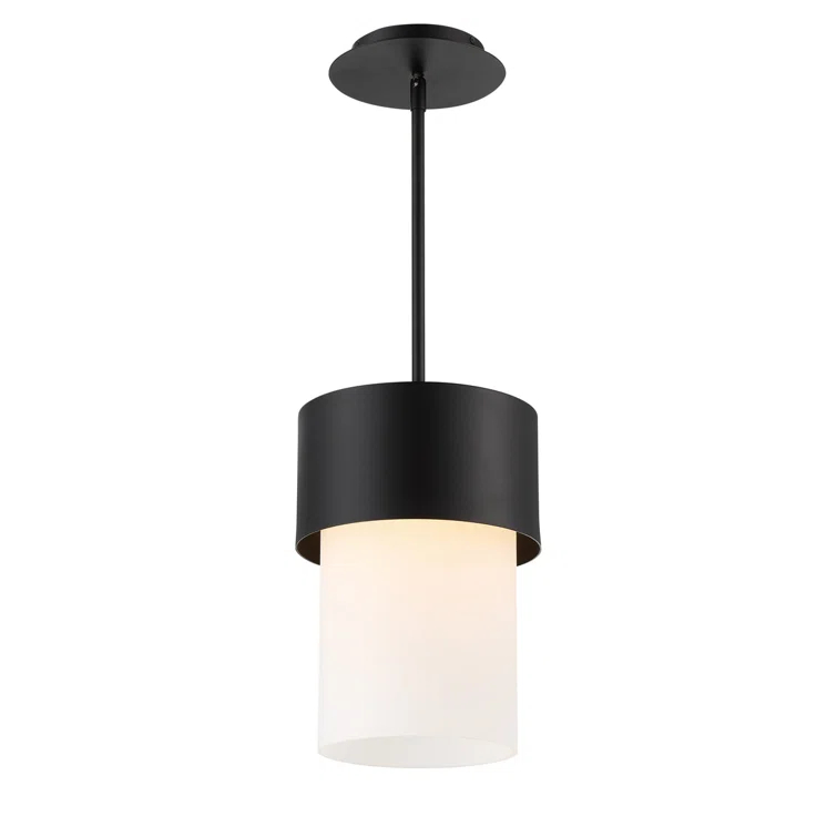Napa 1 - Light Black LED Cylinder Pendant