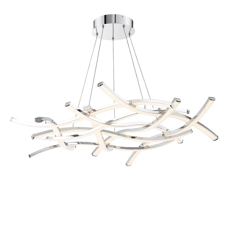 Divergence 9 - Light Dimmable LED Geometric Chandelier