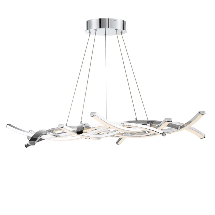 Divergence 9 - Light Dimmable LED Geometric Chandelier